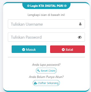 Register PGRI Mesuji - Persatuan Guru Republik Indonesia Cabang Mesuji